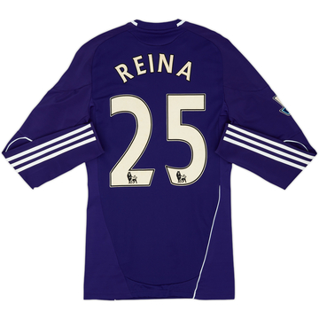 2010-12 Liverpool Player Issue TechFit GK Shirt Reina #25 - 3/10 - (M)
