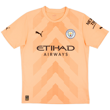 2022-23 Manchester City S/S GK Shirt - 10/10 - (M)