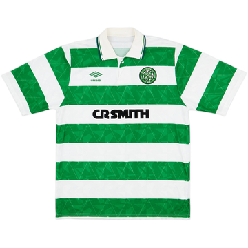 1989-91 Celtic Home Shirt - 8/10 - (M)
