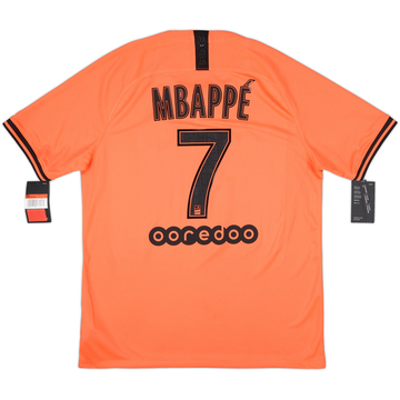 2019-20 Paris Saint-Germain Away Shirt Mbappe #7 (L)
