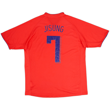 2006-08 South Korea Home Shirt Ji Sung #7 - 7/10 - (L)