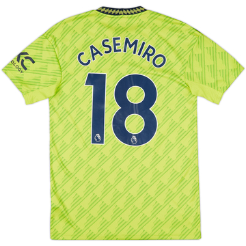 2022-23 Manchester United Third Shirt Casemiro #18 - 10/10 - (S)