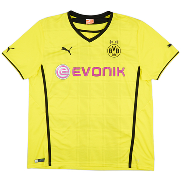 2013-14 Borussia Dortmund Home Shirt - 8/10 - (XXL)