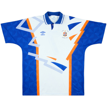 1991-92 Luton Town Home Shirt #7 - 6/10 - (XL)