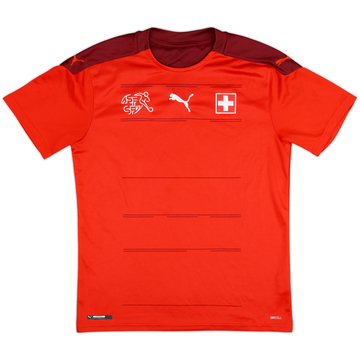 2020-21 Switzerland Home Shirt - 10/10 - (M)