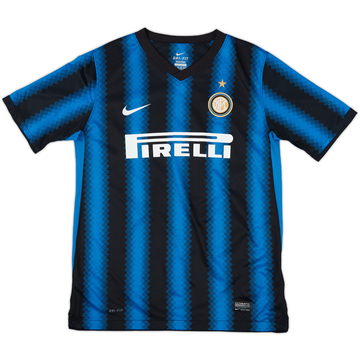 2010-11 Inter Milan Home Shirt - 9/10 - (XL.Boys)