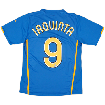 2007-08 Juventus Away Shirt Iaquinta #9 - 7/10 - (S)