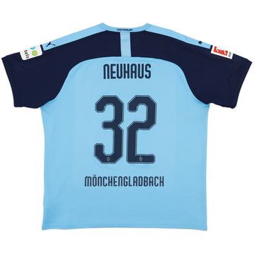 2019-20 Borussia Monchengladbach Away Shirt Neuhaus #32 - 7/10 - (XXL)
