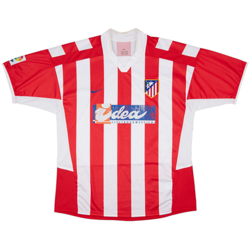 2002-03 Atletico Madrid Home Shirt - 6/10 - (L)