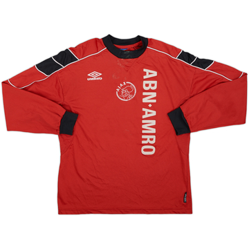 1998-99 Ajax Umbro Training L/S Shirt - 5/10 - (XL.Boys)