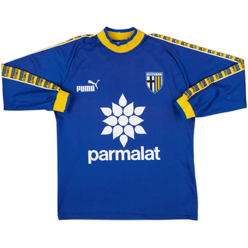 1995-96 Parma Puma Training L/S Shirt #147 - 8/10 - (S)