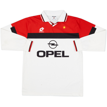 1994-95 AC Milan Away L/S Shirt - 6/10 - (L)