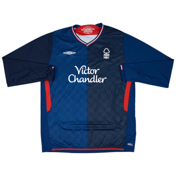 2009-10 Nottingham Forest Match Issue Away L/S Shirt #6