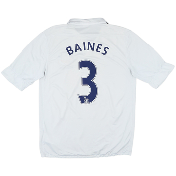 2012-13 Everton Third Shirt Baines #3 - 6/10 - (M)