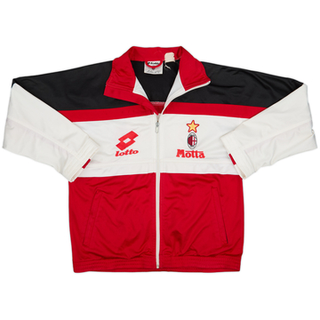 1993-94 AC Milan Lotto Track Jacket - 8/10 - (S)