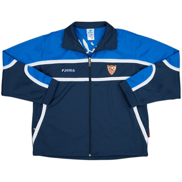 2001-02 Sevilla Joma Track Jacket - 9/10 - (S)