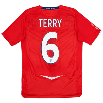 2008-10 England Away Shirt Terry #6 - 8/10 - (S)