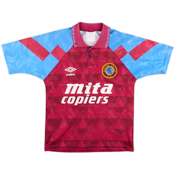1990-92 Aston Villa Home Shirt - 5/10 - (S.Boys)