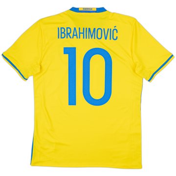 2016-17 Sweden Home Shirt Ibrahimovic #10 - 10/10 - (S)