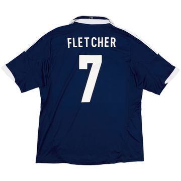2011-13 Scotland Home Shirt Fletcher #7 - 6/10 - (XL)