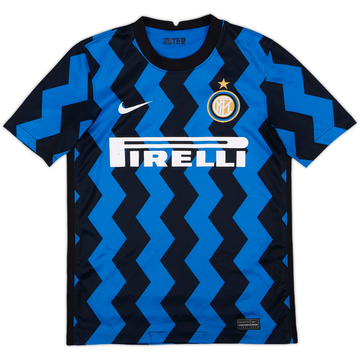 2020-21 Inter Milan Home Shirt - 7/10 - (M.Boys)