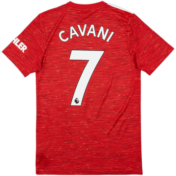 2020-21 Manchester United Home Shirt Cavani #7 - 10/10 - (XS)