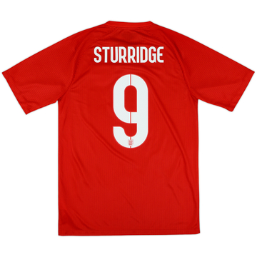 2014-15 England Away Shirt Sturridge #9 - 10/10 - (S)