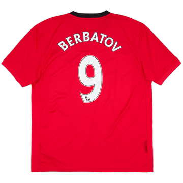 2009-10 Manchester United Home Shirt Berbatov #9 - 5/10 - (XL)