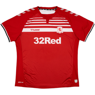 2019-20 MIddlesbrough Home Shirt - 6/10 - (3XL)