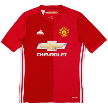 2016-17 Manchester United Home Shirt - 6/10 - (XL.Boys)
