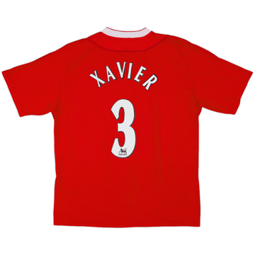 2002-04 Liverpool Home Shirt Xavier #3 - 8/10 - (L)