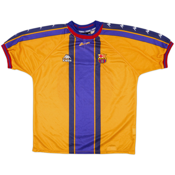 1997-98 Barcelona Away Shirt - 8/10 - (L)
