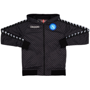 2017-18 Napoli Kappa Hooded Track Jacket - 8/10 - (S)