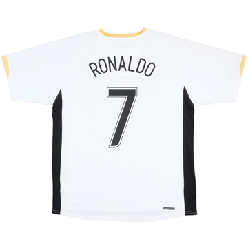2006-08 Manchester United Away Shirt Ronaldo #7 - 6/10 - (L)