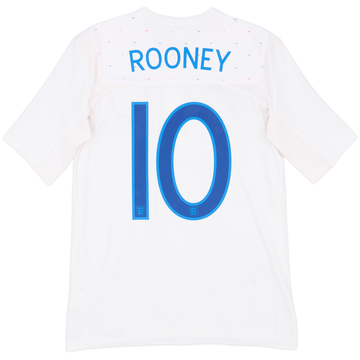 2010-11 England Home Shirt Rooney #10 - 6/10 - (S)