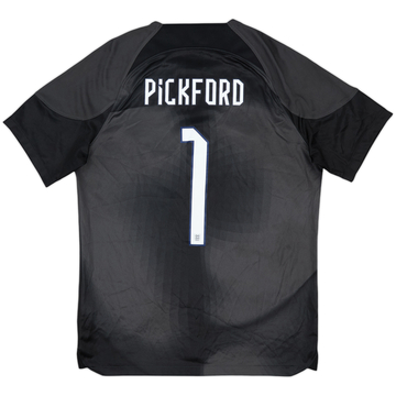 2020-24 England GK S/S Shirt Pickford #1 - 8/10 - (M)