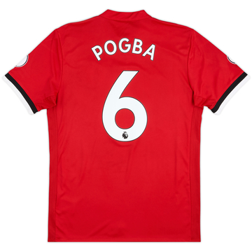 2017-18 Manchester United Local Camiseta Pogba #6 - 7/10 - (M)
