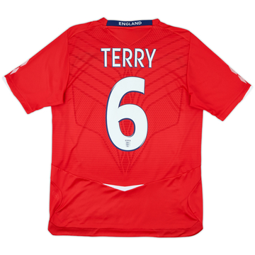 2008-10 England Away Shirt Terry #6 - 9/10 - (M)