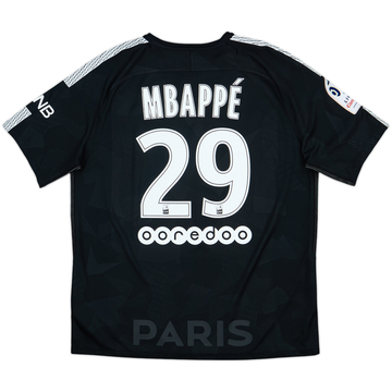 2017-18 Paris Saint-Germain Third Shirt Mbappe #29 - 8/10 - (XL)