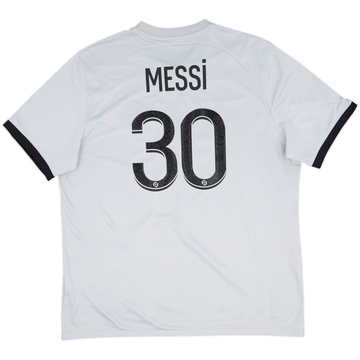 2022-23 Paris Saint-Germain Away Shirt Messi #30 - 10/10 - (XL)