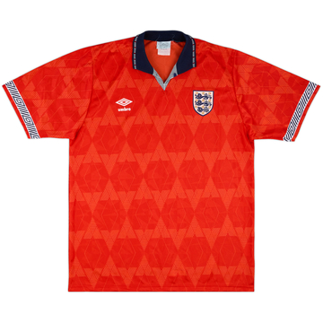 1990-93 England Away Shirt - 10/10 - (L)