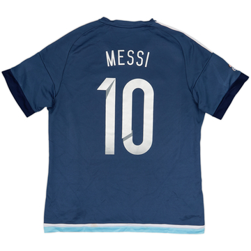 2015-16 Argentina Away Shirt Messi #10 - 6/10 - (L)