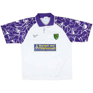 1992-94 Norwich Away Shirt - 8/10 - (L)