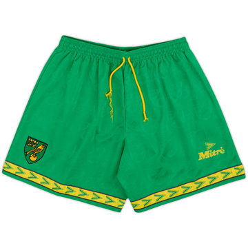 1994-96 Norwich Home Shorts - 9/10 - (L)