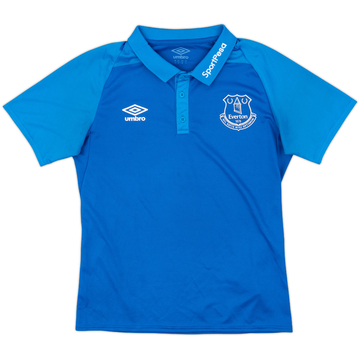 2017-18 Everton Umbro Polo Shirt - 7/10 - (S)