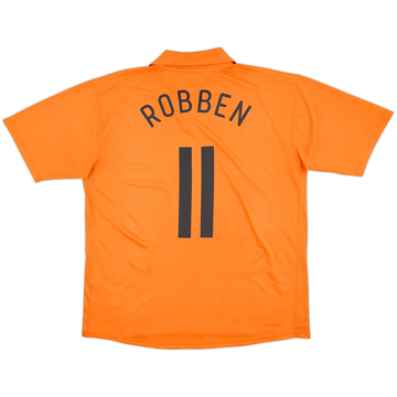 2006-08 Netherlands Home Shirt Robben #11 - 6/10 - (XL)