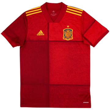 2020-21 Spain Home Shirt - 10/10 - (M)