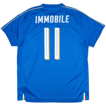 2016-17 Italy Home Shirt Immobilie #11 - 10/10 - (XL)