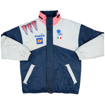 1992-94 Italy Diadora Padded Bench Coat - 6/10 - (XL)