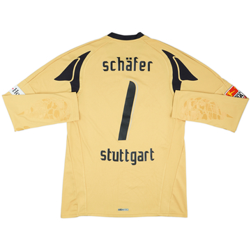 2007-08 Stuttgart GK Shirt Schafer #1 - 8/10 - (L)